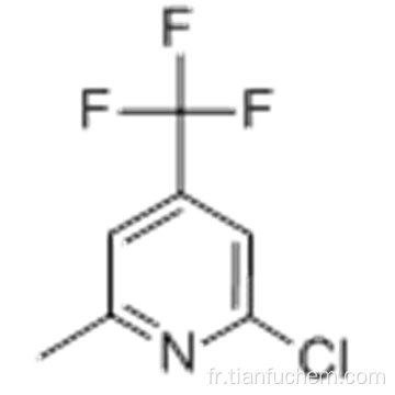 Pyridine, 2-chloro-6-méthyl-4- (trifluorométhyl) - CAS 22123-14-4